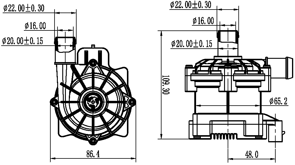 智能馬桶增壓泵 智能馬桶增壓泵